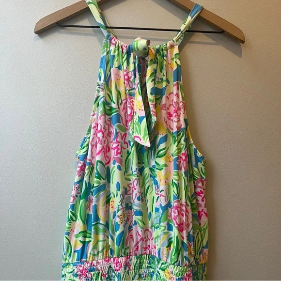 NWT Lilly Pulitzer Women's Shirelle Skirted Romper Groove Garden - Picture 9 of 11